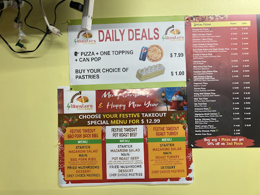 Photo of 4 Monsters Pizza & Burger - 76 Grosvenor Blvd # 2, St. Albert, AB T8N 2Y8